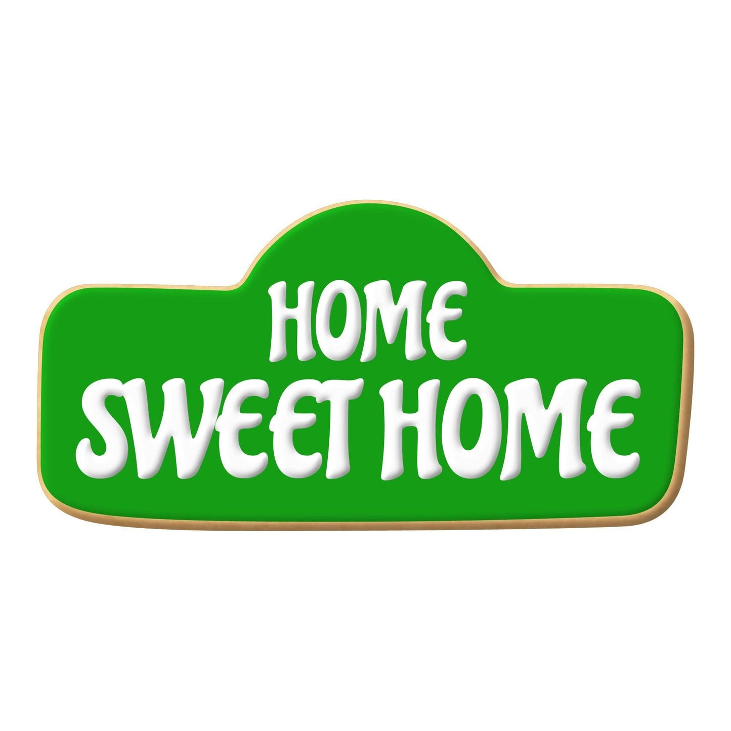 Street Sign Plaque Cookie Cutter (4.5")