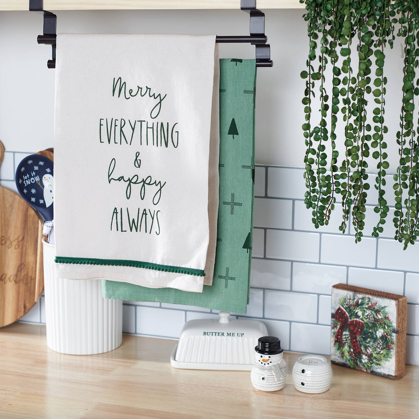 Merry Everything Kitchen Towel Set - Primitives by Kathy