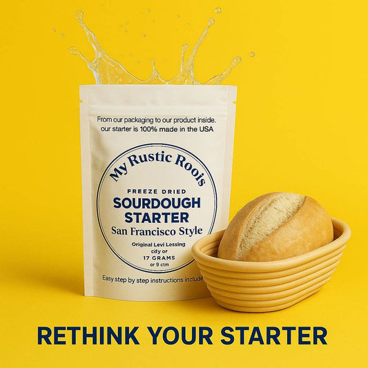 Organic, Non-GMO Sourdough Starter | Freeze Dried |  12gm - My Rustic Roots