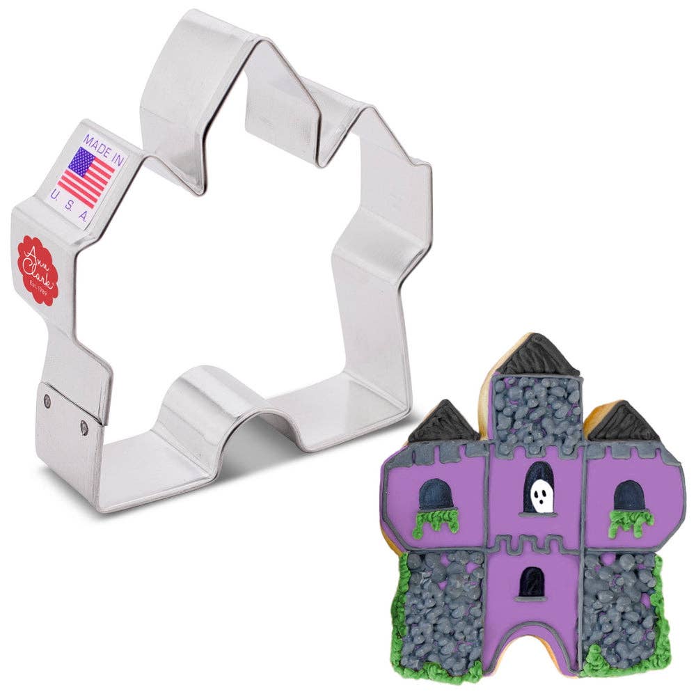 Haunted House/Castle Cookie Cutter (3.5")- Ann Clark