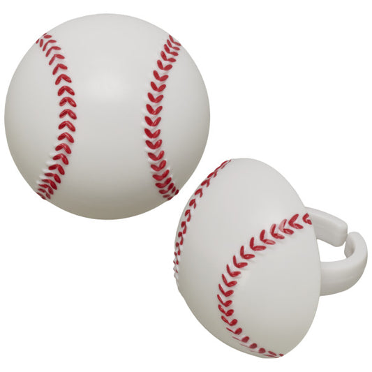 12 Baseball Rings