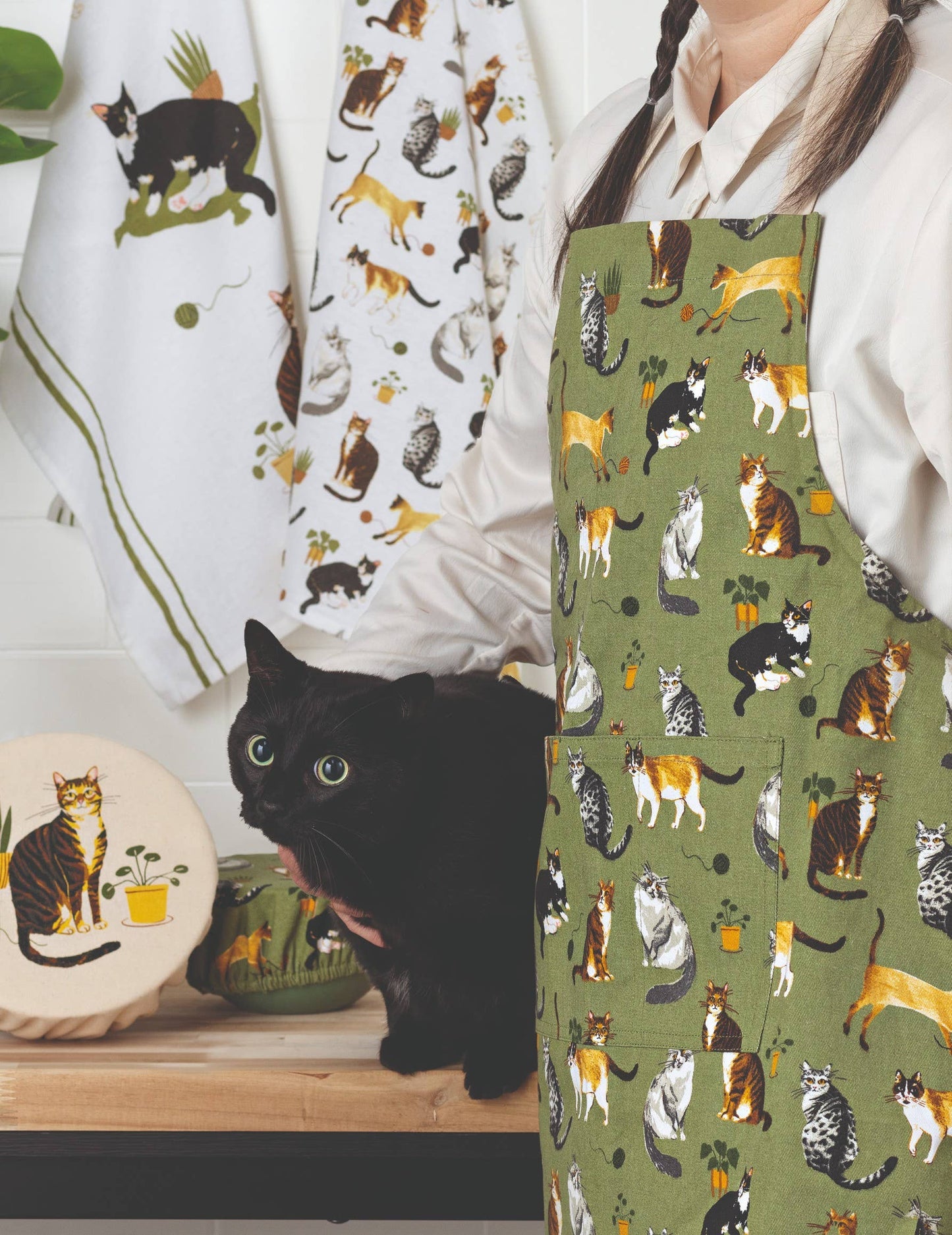 Cat Collective Petite Chef Apron - Now Designs by Danica