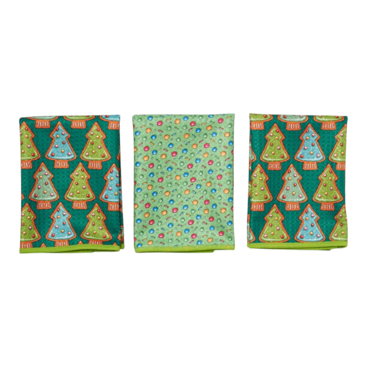 Once Again Home Co. - Mighty Mini Towel (Set of 3) Reversible - Mary Engelbreit Cookie Day