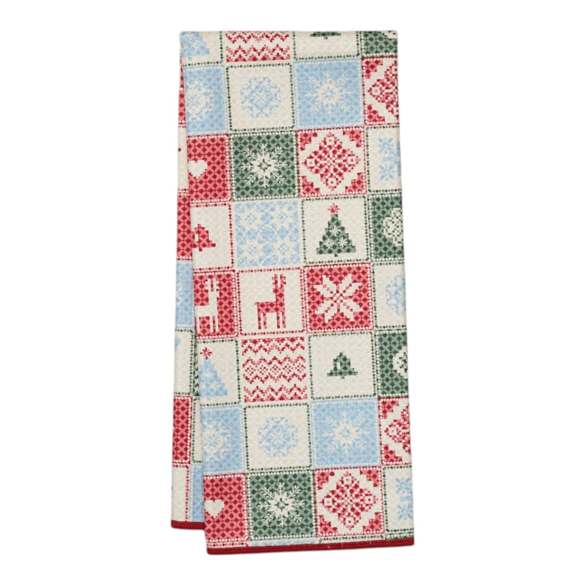 Once Again Home Co. - Anywhere Towel Reversible - Signature Arctic Cross Stitch