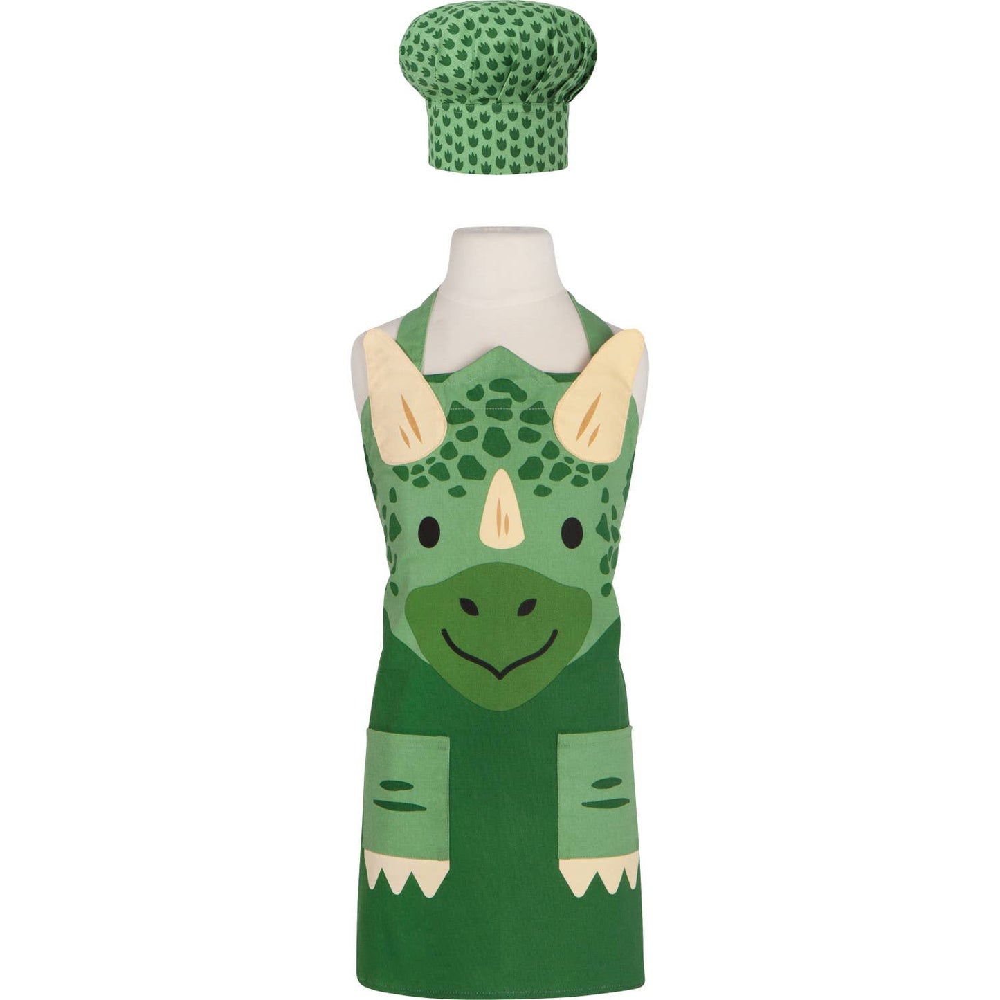 Dino Kid's Apron & Hat Set- Danica Jubilee