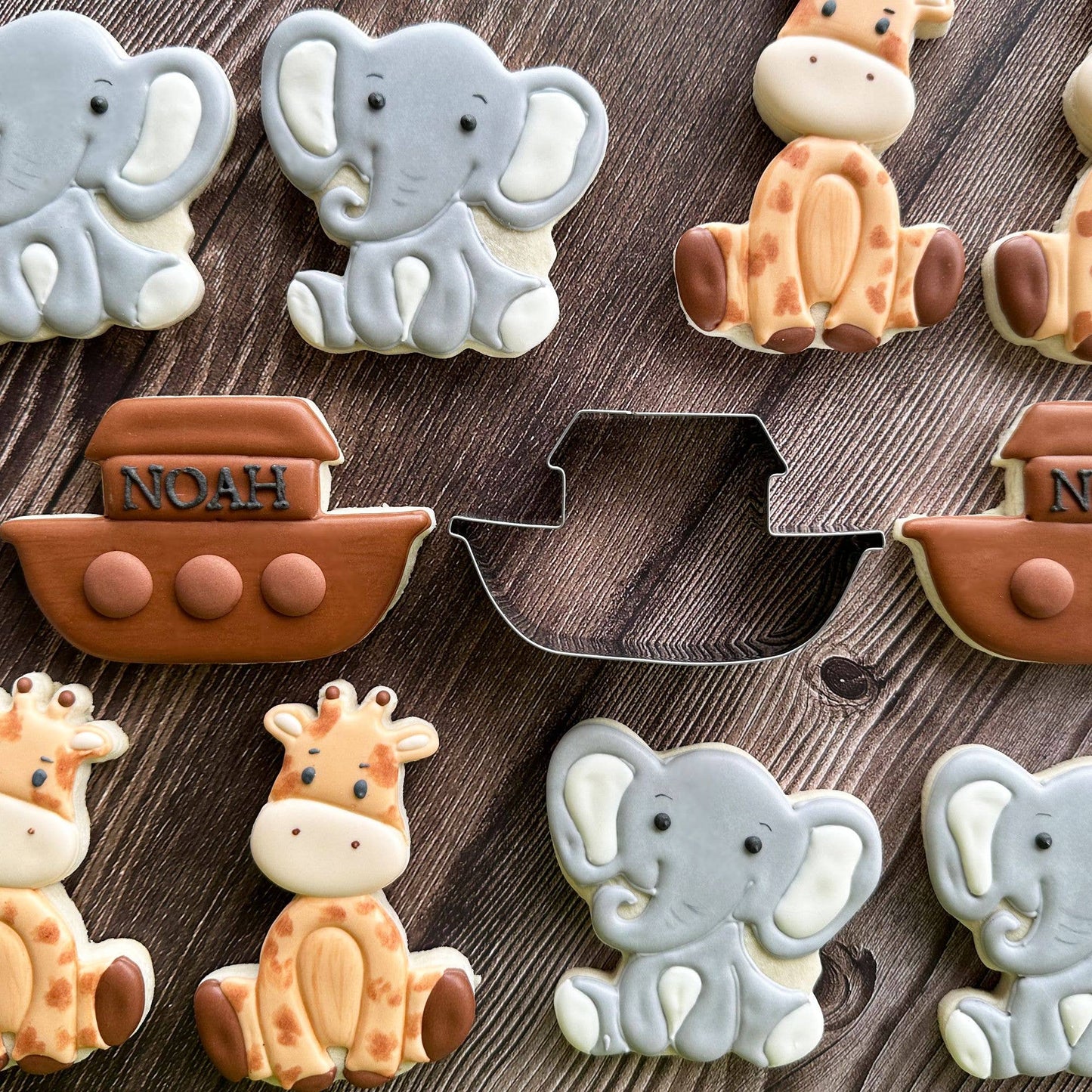 Noah's Ark 3 PC Cookie Cutter Set- R&M