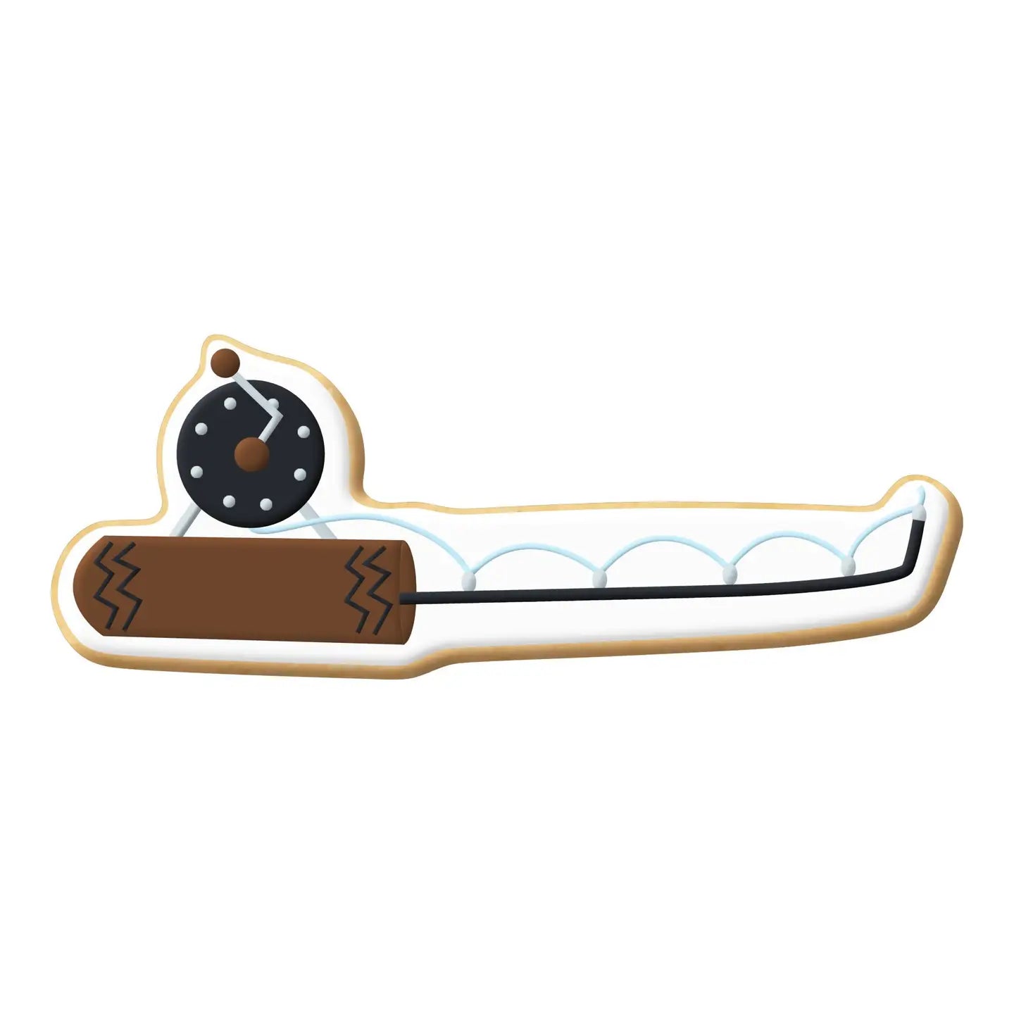 Fishing Pole Cookie Cutter, 6"