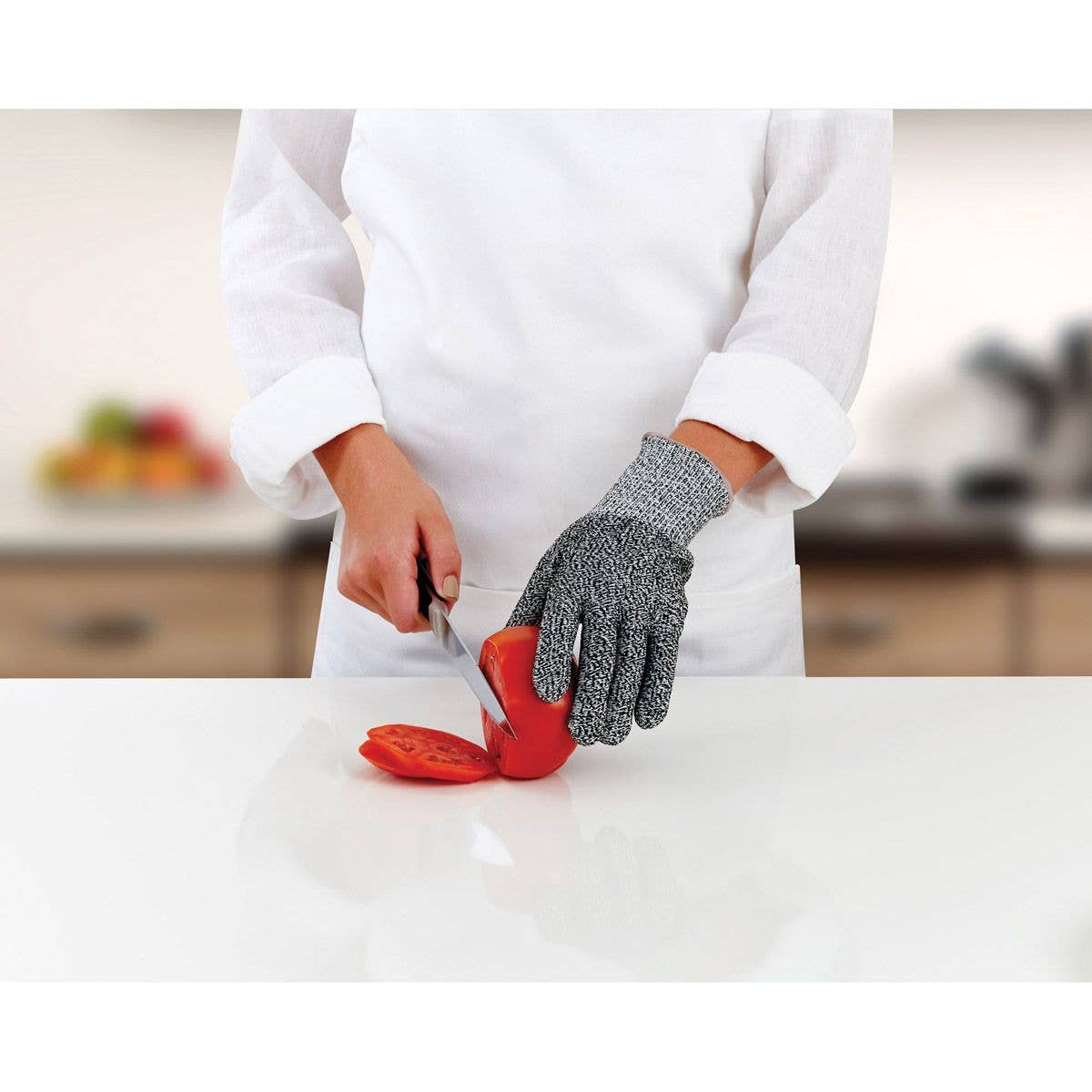 CatCora Mesh Cutting Gloves, Adult, 1 Pair - HIC