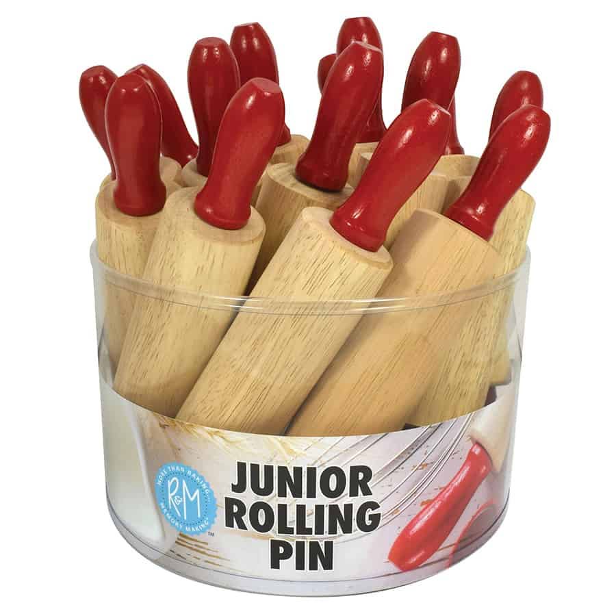 Junior Rolling Pin, 4" x 1.5"- R&M International