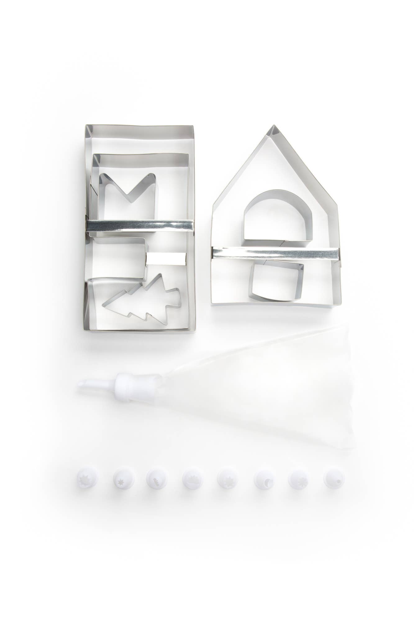 Gingerbread House Bake Set, 19-Piece Set - Fox Run