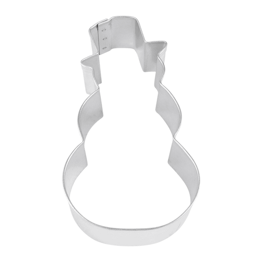 Snowman W/ Top Hat Cookie Cutter, 4" - R&M