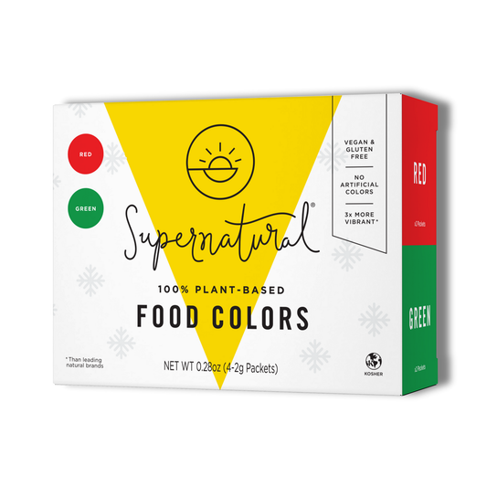 Holiday Colors Plant-Based Food Colors - Supernatural