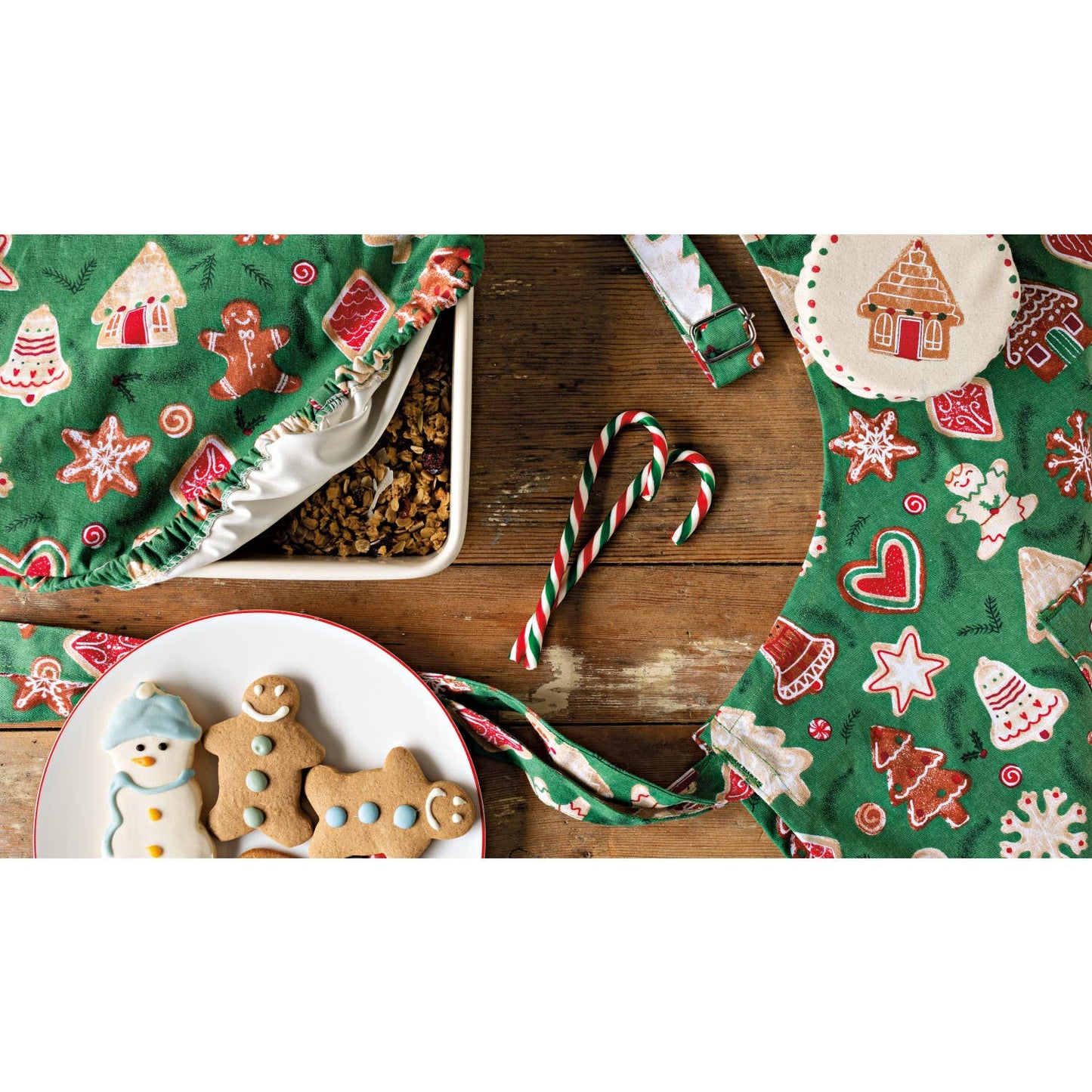 Christmas Cookies Chef Apron - Now Designs by Danica