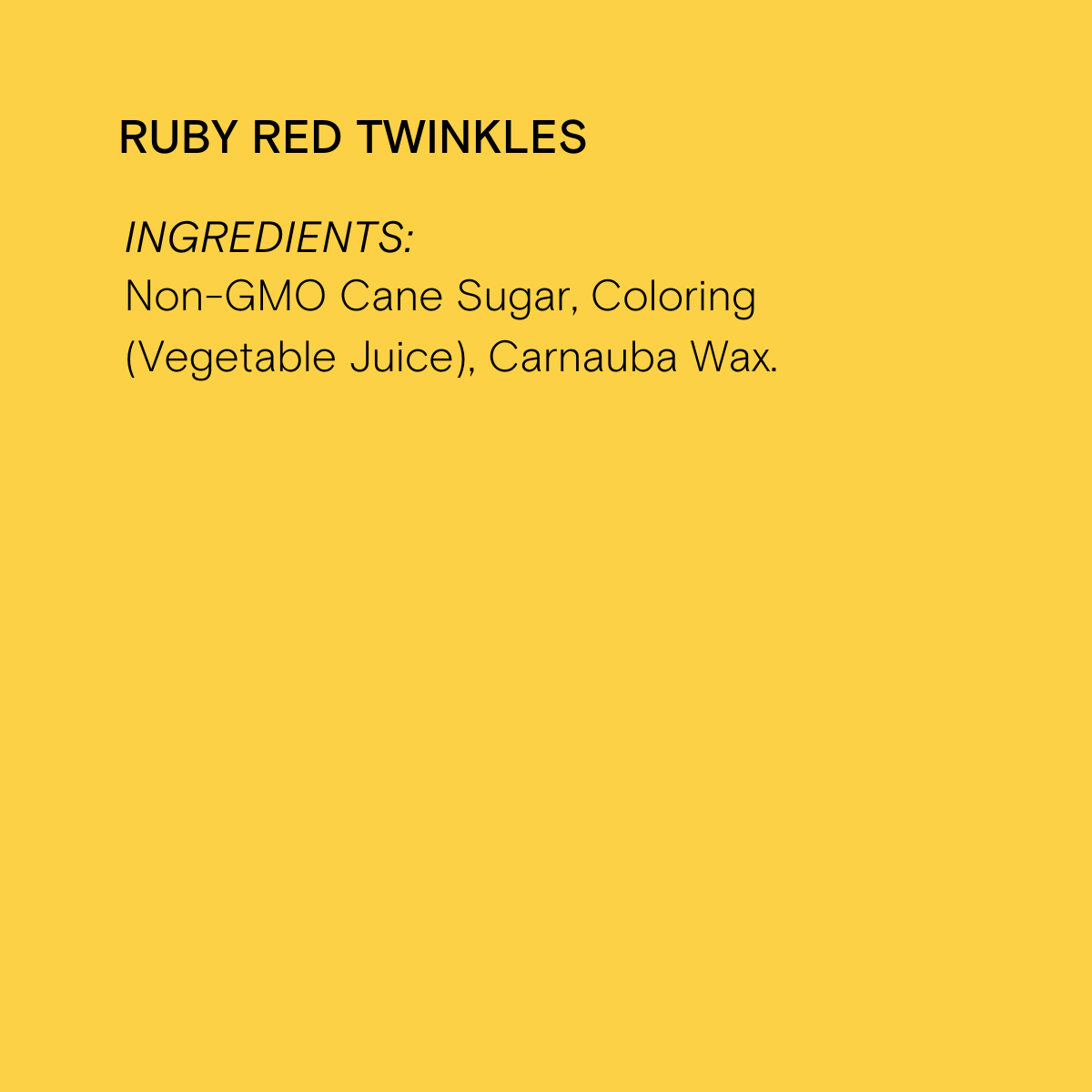 Ruby Red Twinkles Sanding Sugar - Supernatural