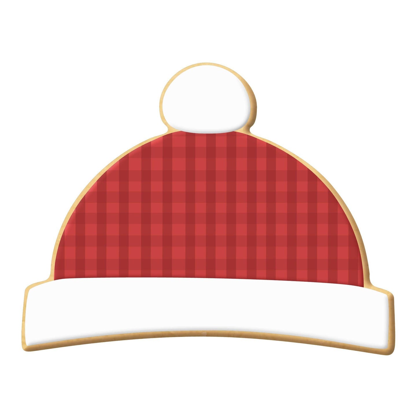 Winter Cap Cookie Cutter (3.75")