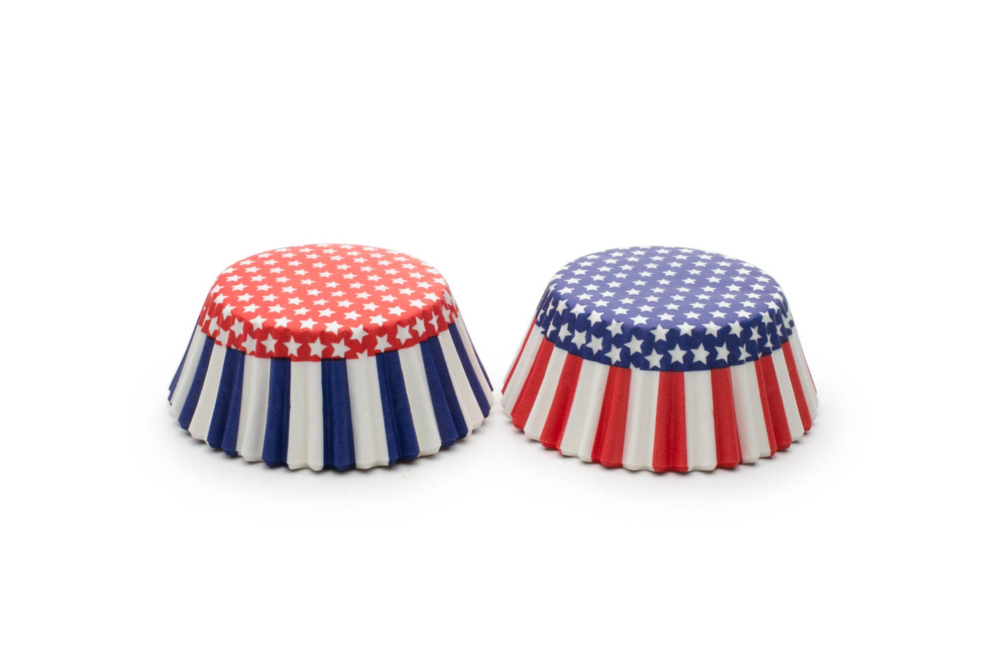 Patriotic Cupcake Liners, 50 Count, 3" x 3" - Fox Run Brands