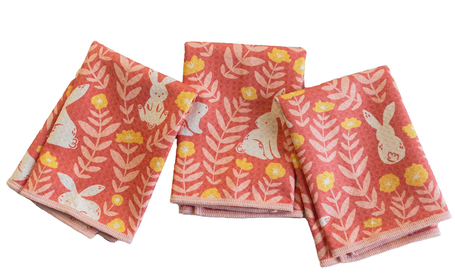 Nuthatch Bunny Meadows Mighty Mini Towel (Set of 3)-Once Again Home Co.