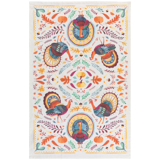 Now Designs by Danica - Autumn Plenty Thanksgiving Dishtowel