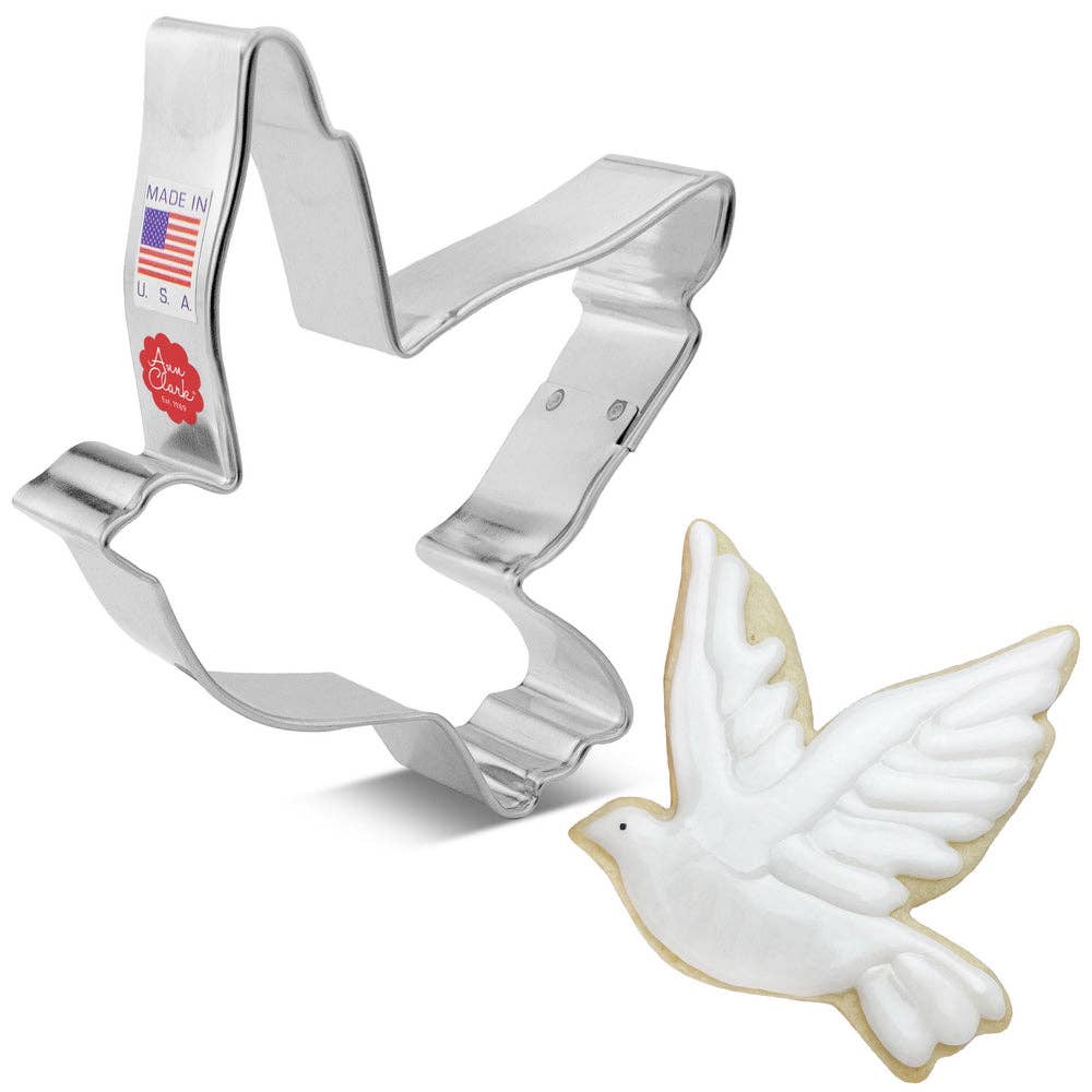 Peace Dove Cookie Cutter 3.5" - Ann Clark