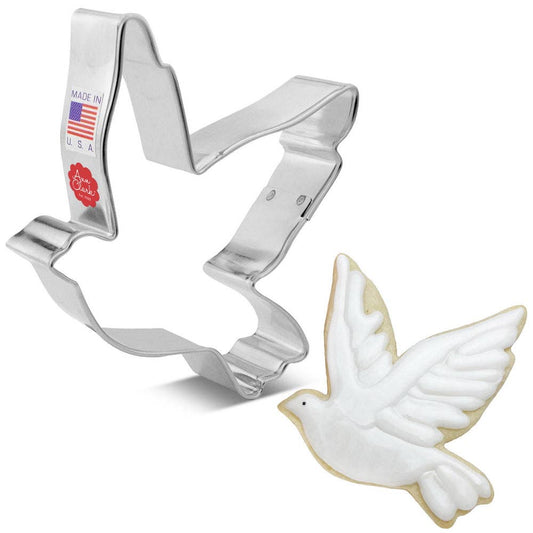 Peace Dove Cookie Cutter 3.5" - Ann Clark