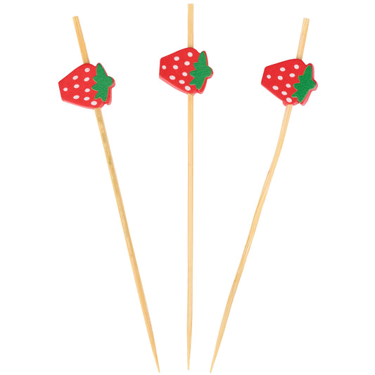Strawberries Party Pick Set- Primitives by Kathy