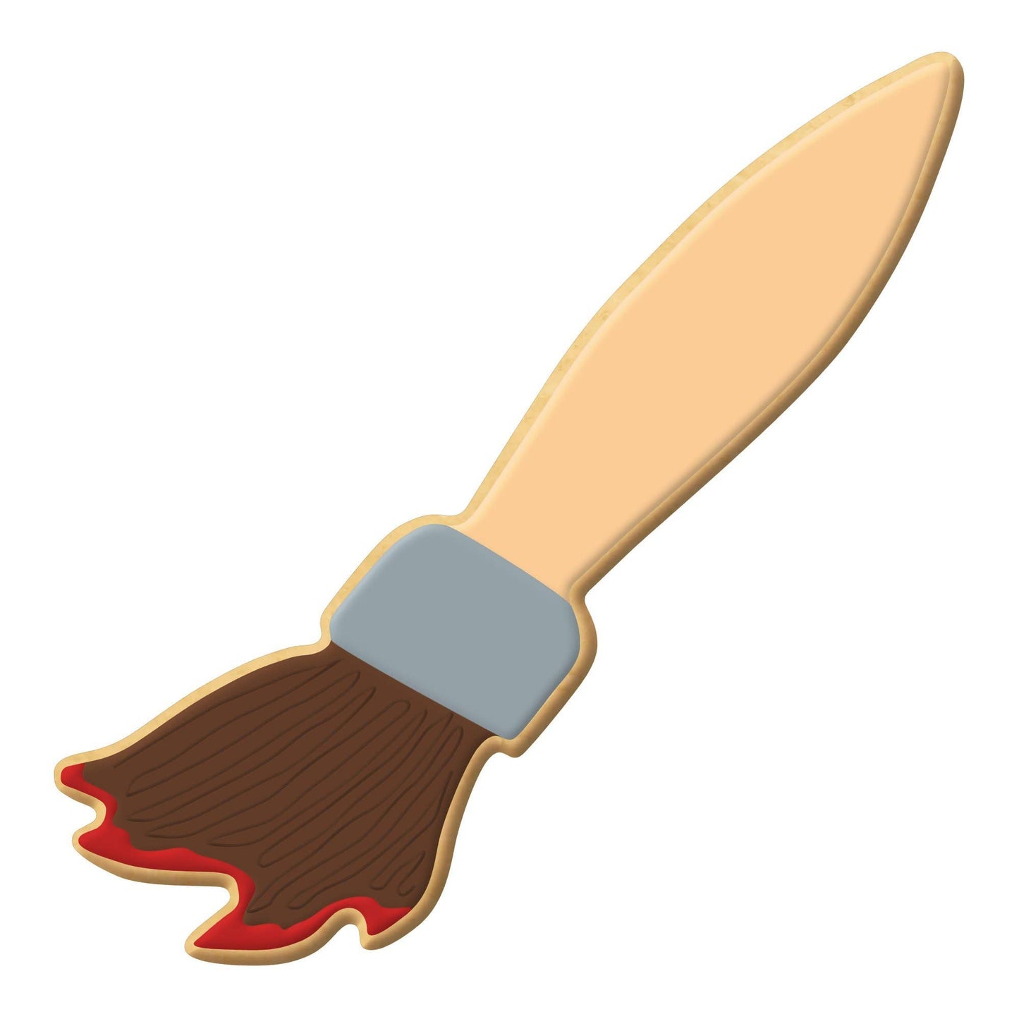 Paint Brush Cookie Cutter 5"