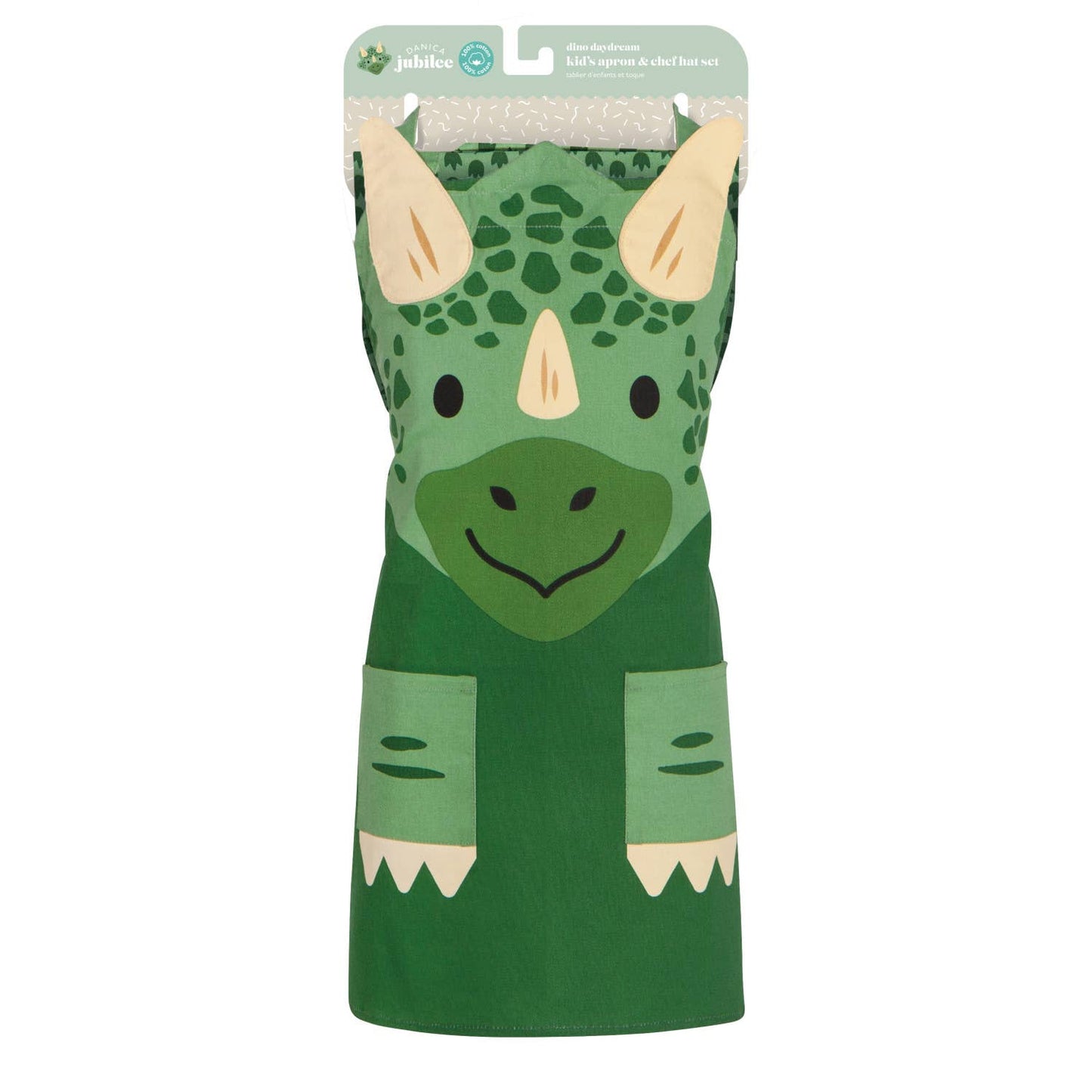 Dino Kid's Apron & Hat Set- Danica Jubilee