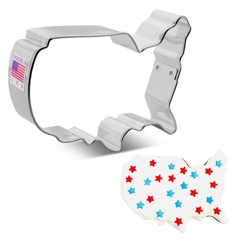 USA Map Cookie Cutter (4")- Ann Clark