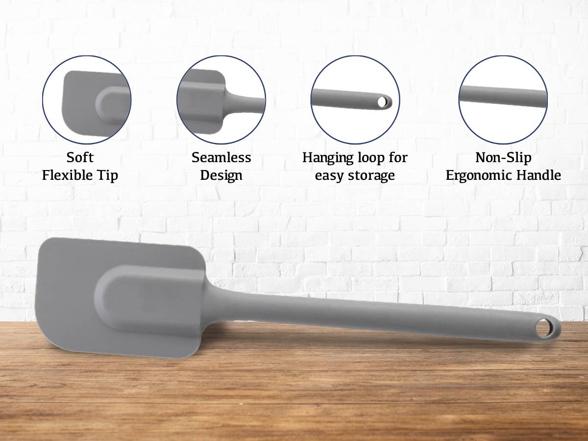 Mrs. Anderson's Baking Silicone Spatula, 10in - HIC Kitchen