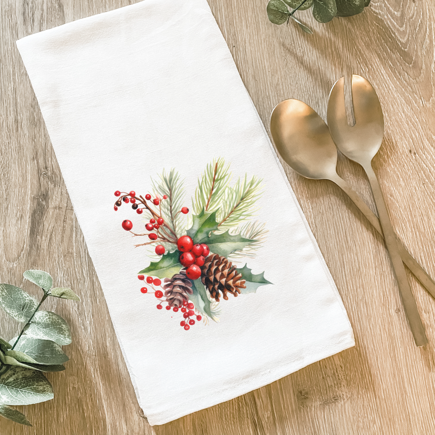 Holly - Cotton Tea Towel