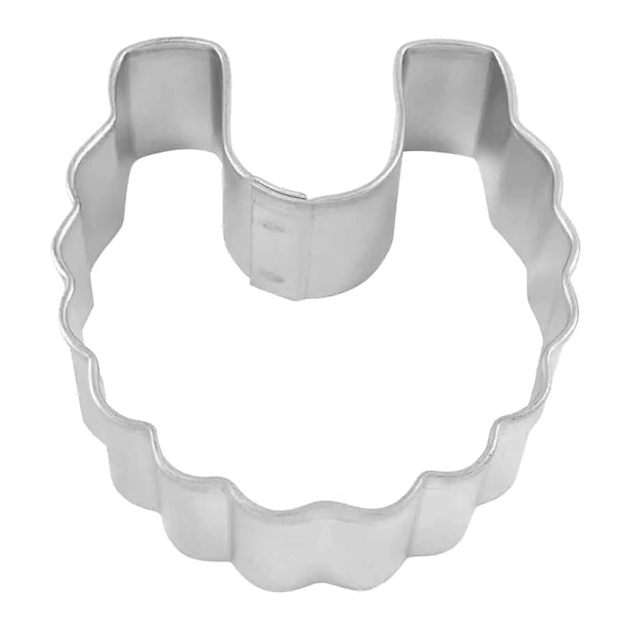 Mini Baby Bib Cookie Cutter, 2"- R&M