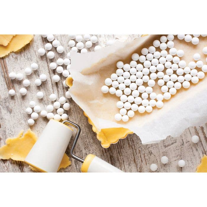 Ceramic Pie Baking Weights - Prevent Shrinking & Bubbling - Harold Import Co.