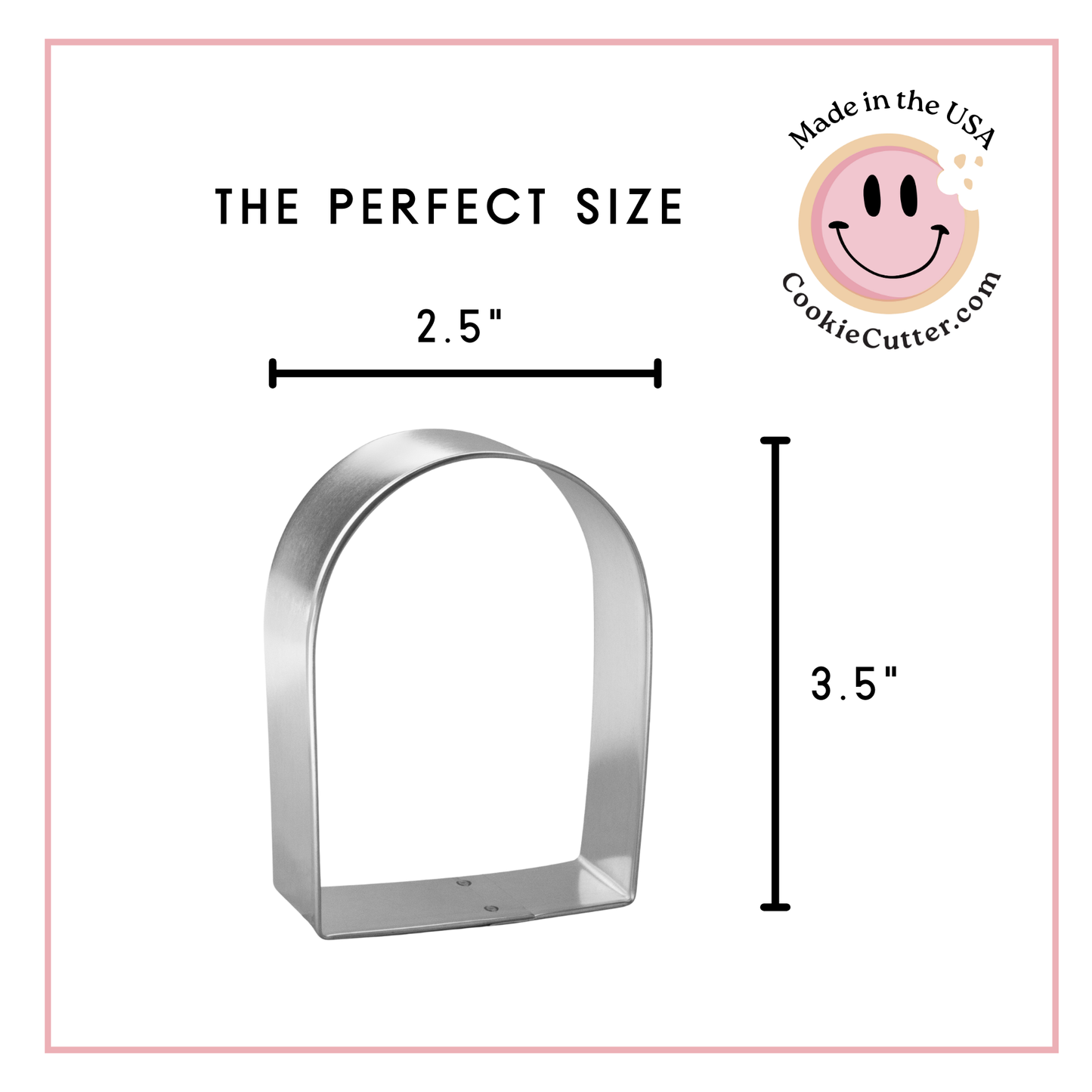 Tombstone Cookie Cutter (3.5")