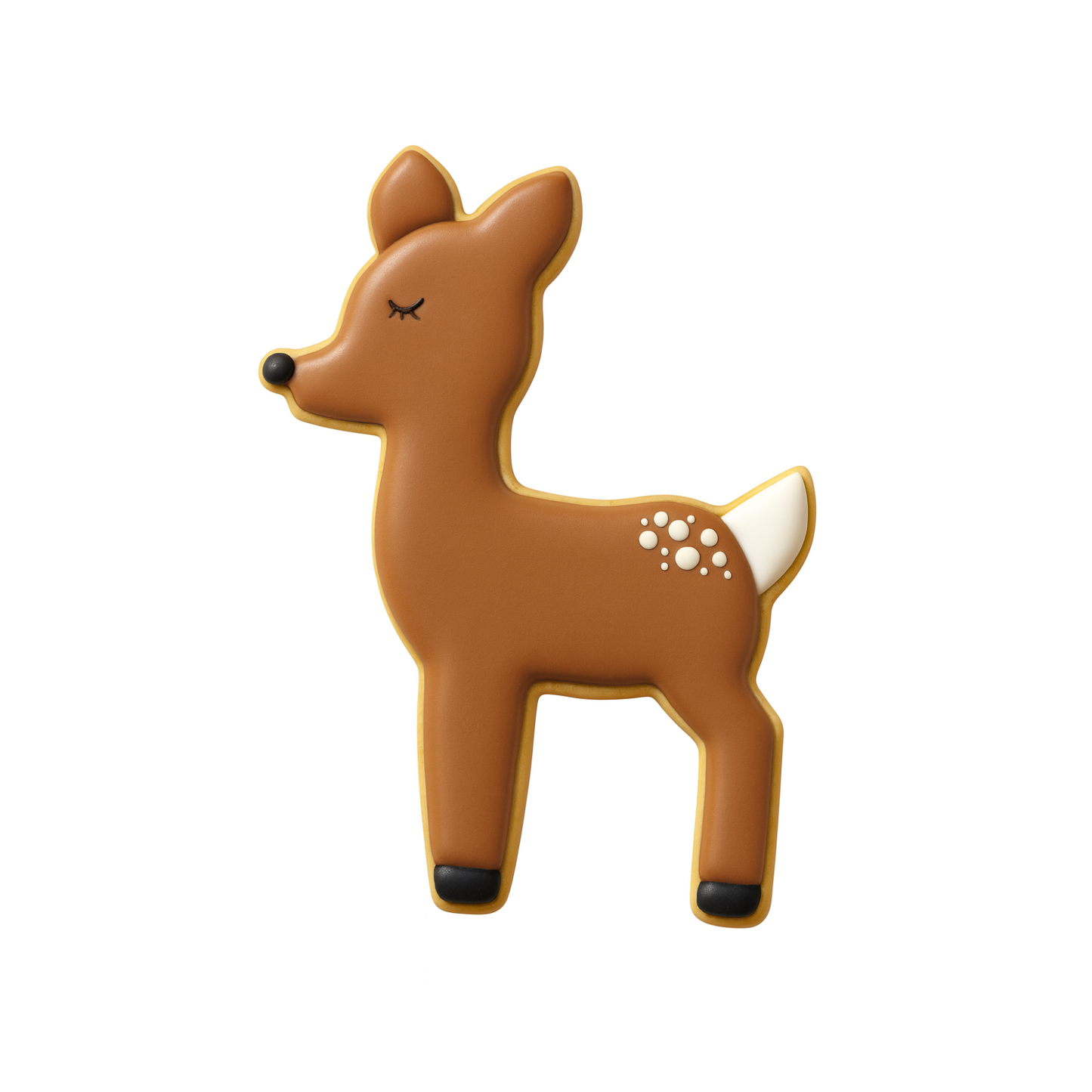 Rudolph/ Fawn Deer Cookie Cutter 4.25"