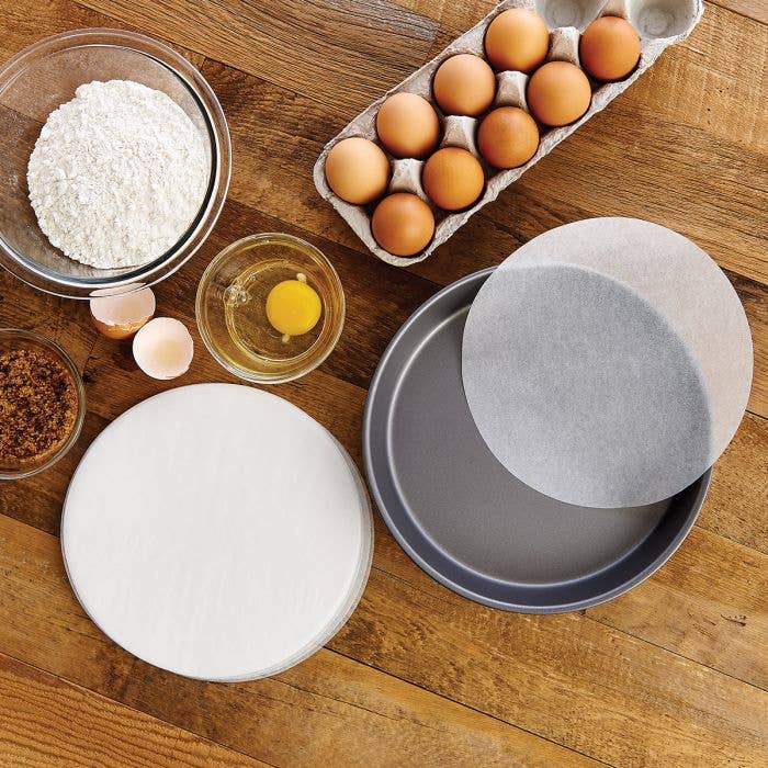 Mrs. Anderson's Baking Bleached Round Parchement Paper 8in - Harold Import Co.