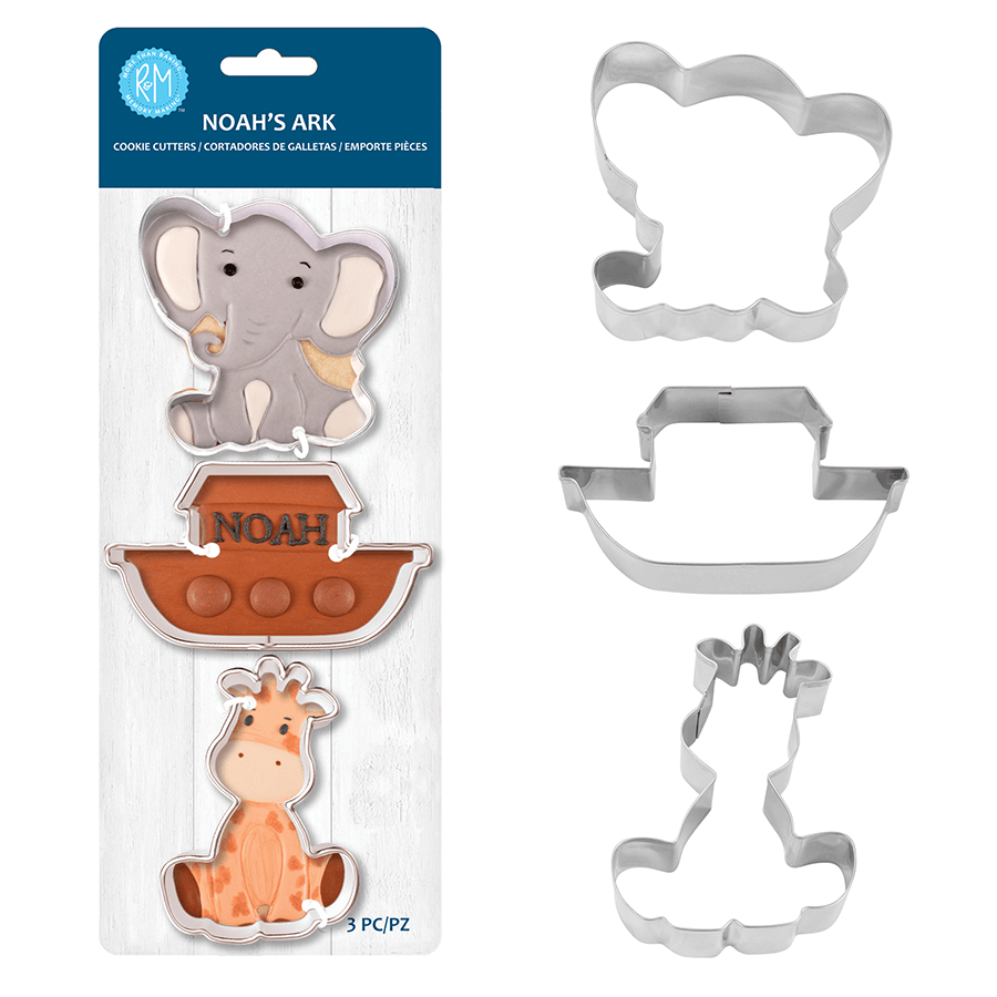 Noah's Ark 3 PC Cookie Cutter Set- R&M