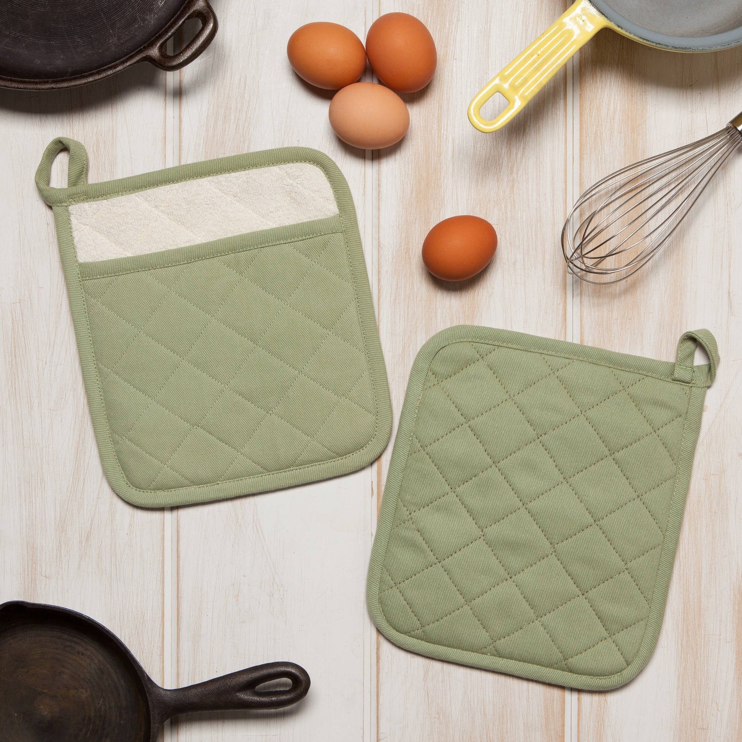 Superior Sage Green Potholder - Now Designs by Danica