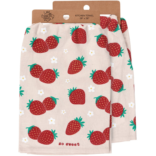 So Sweet Kitchen Towel- Primitives by Kathy