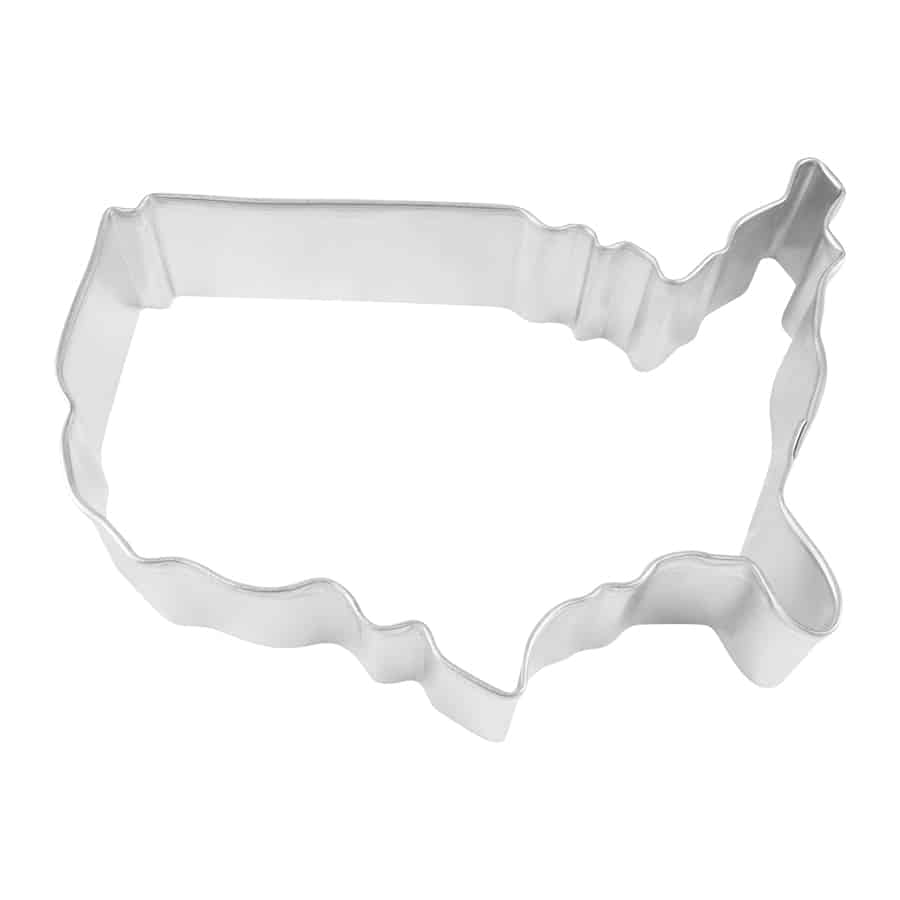 USA Map Cookie Cutter, 4.25"- R&M