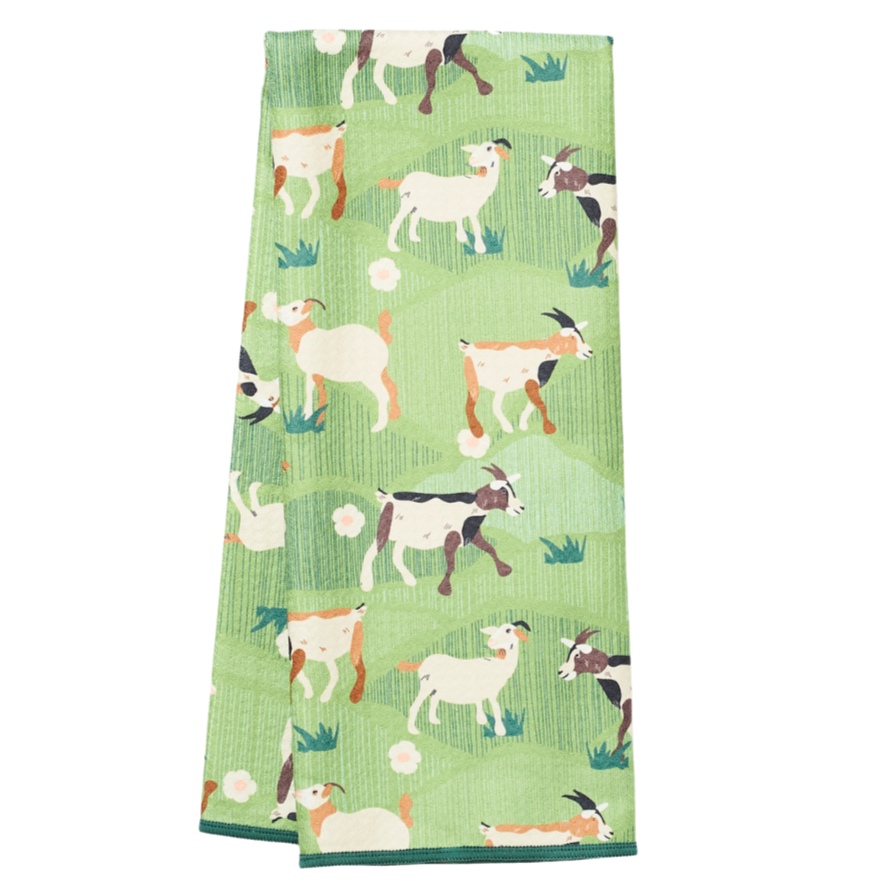 Goat Parade Anywhere Towel - Once Again Home Co.