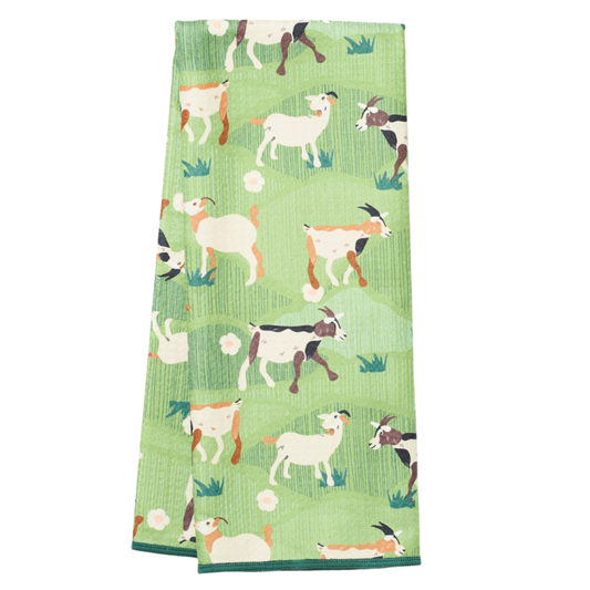 Goat Parade Anywhere Towel - Once Again Home Co.