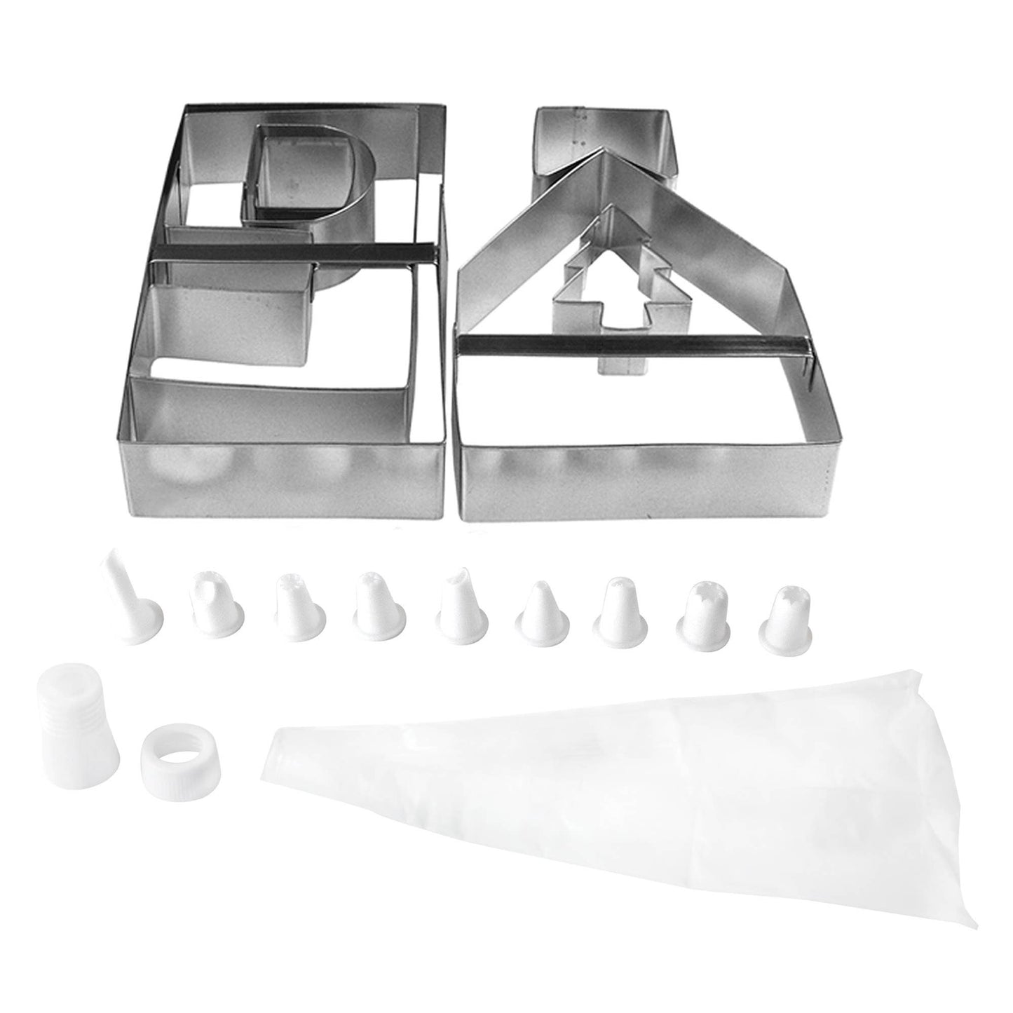 Gingerbread House Bake Set, 19-Piece Set - Fox Run
