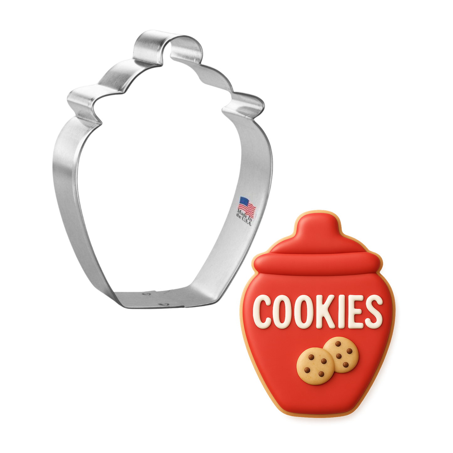 Cookie Jar Cookie Cutter (3.5")