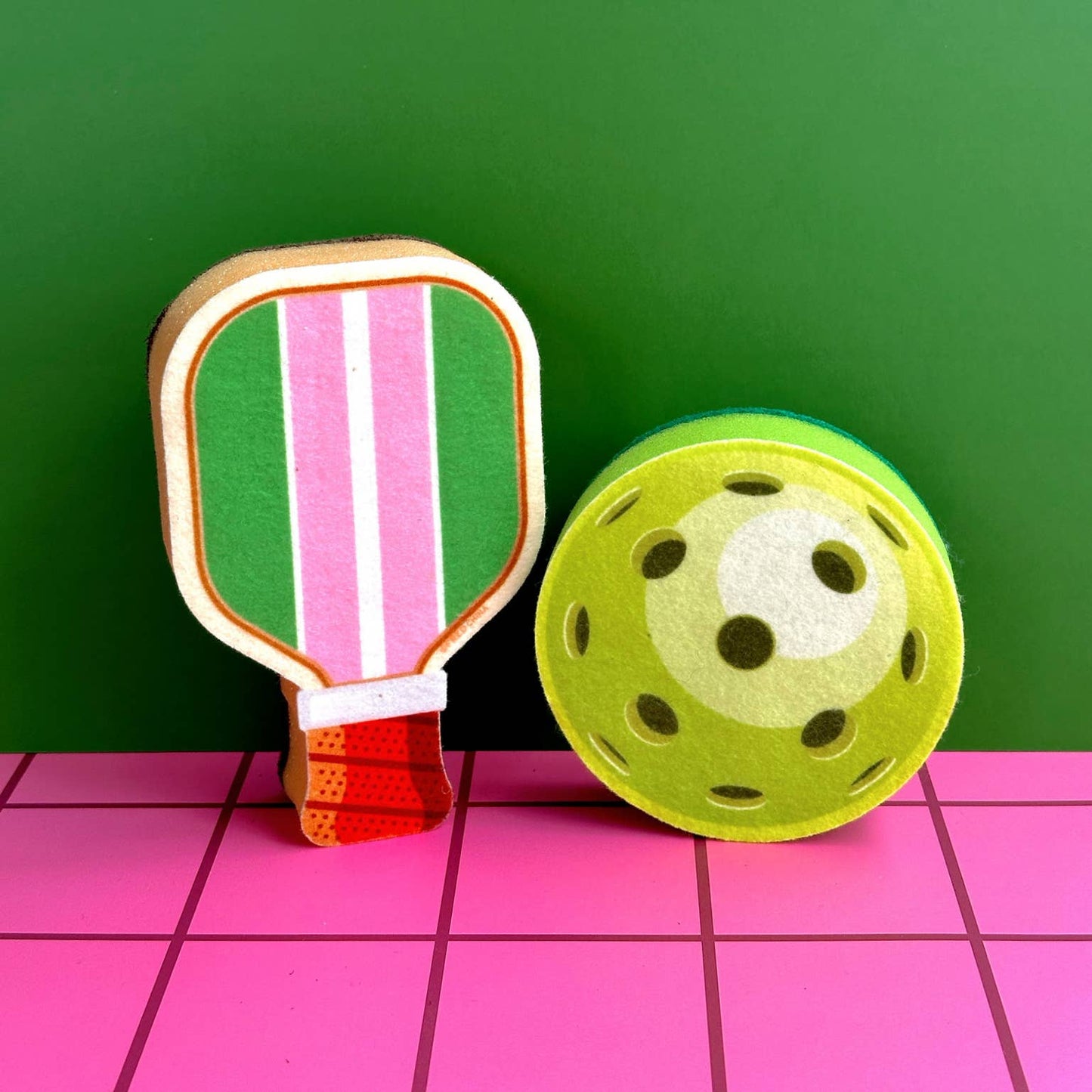 IN THE KITCHEN - Pickleball Sponges - Set of 2 - Fred & Friends