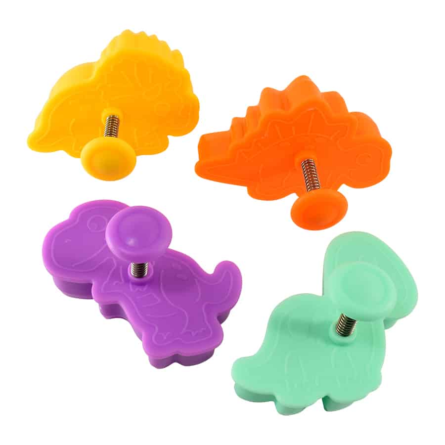 Dinosaur Pastry & Cookies Stampers Set of 4 - R&M