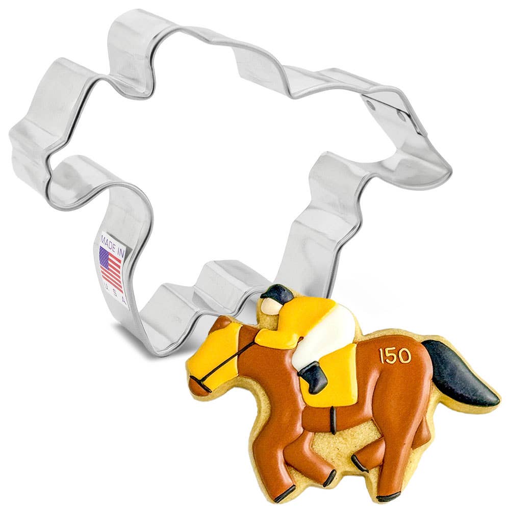 Racehorse Cookie Cutter (3.2")- Ann Clark