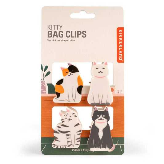 Kitty Bag Clips - Kikkerland Design Inc