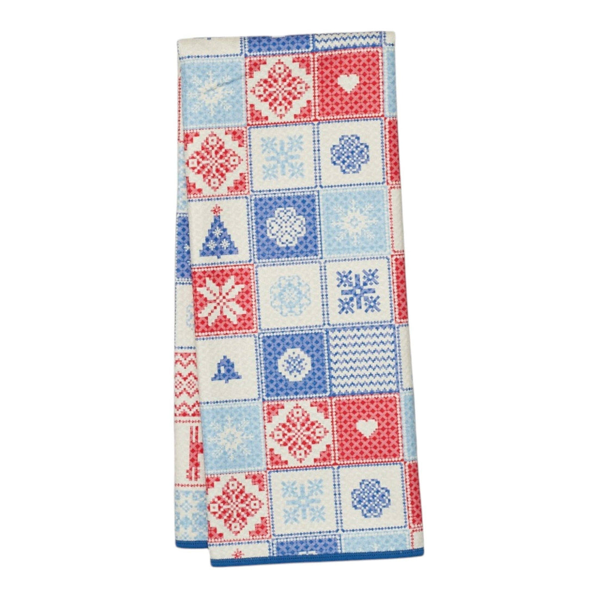 Once Again Home Co. - Anywhere Towel Reversible - Signature Arctic Cross Stitch