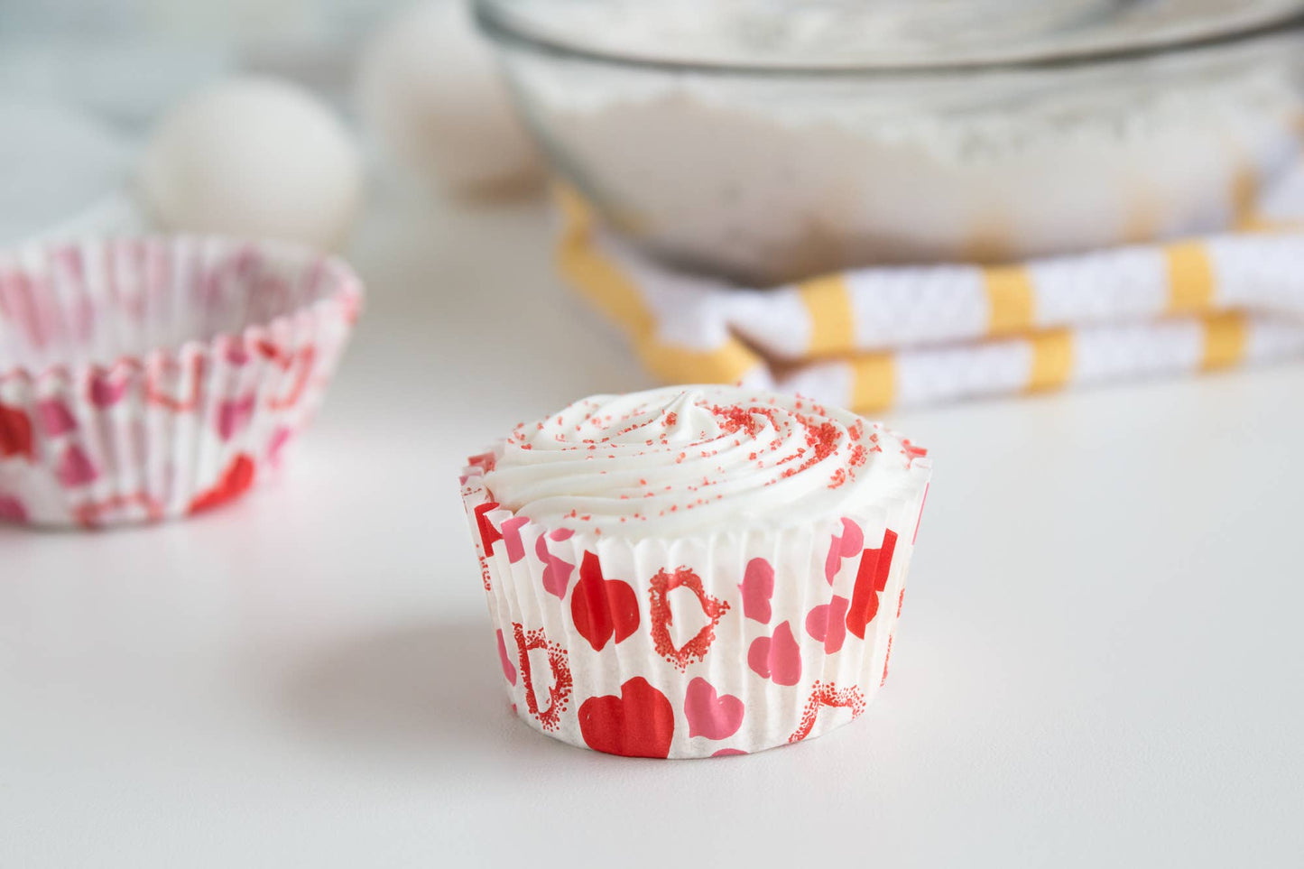 Heart Cupcake Liners, Set of 50, 3" x 3"- Fox Run