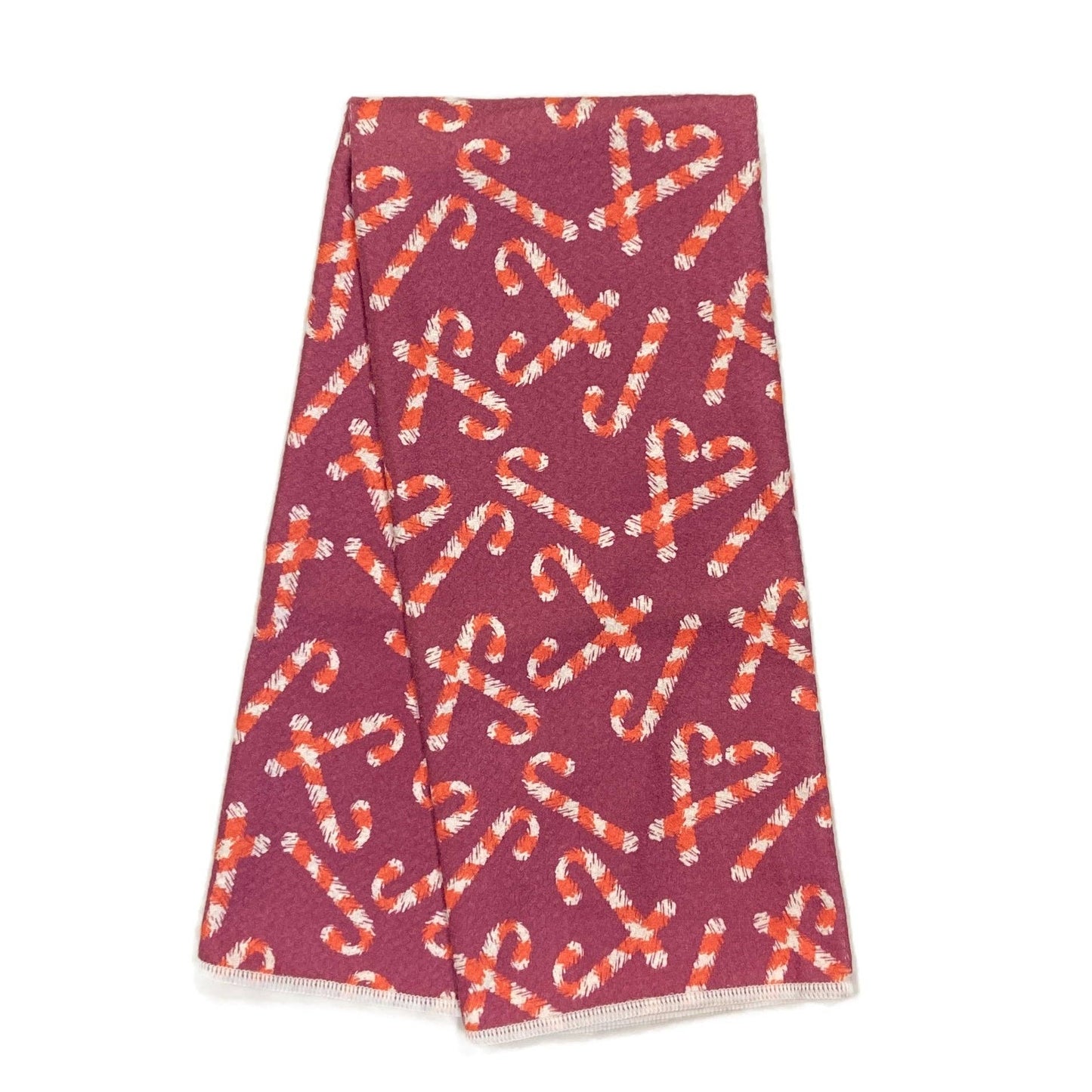 Candy Cane Anywhere Towel - Once Again Home Co.